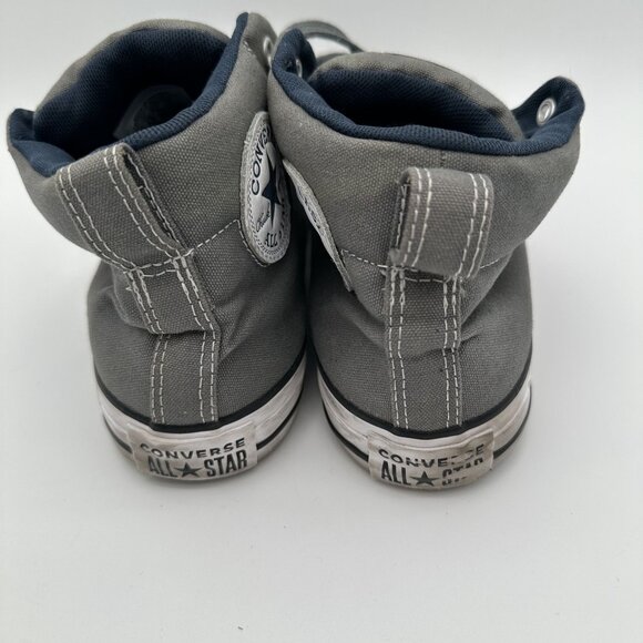Converse All Star Mens Gray High-Top Sneakers Size 8.5 - Picture 7 of 9